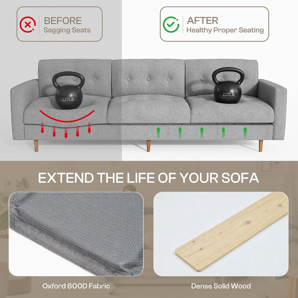 Amyracel Heavy Duty Couch Cushion Support Board to Fix Sagging Sofas, 24 x 96...