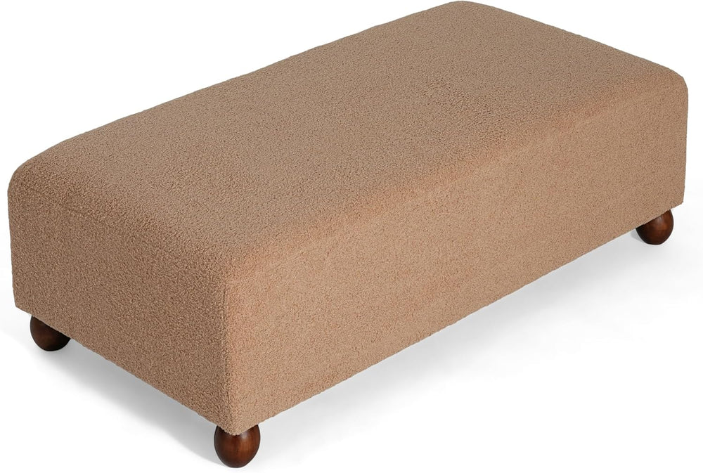 Christopher Knight Home Rika 48" Comfy Boucle Upholstered Bedroom Bench,...