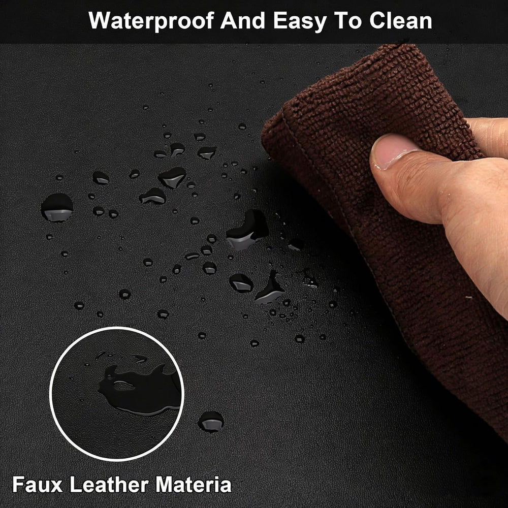 Leather Table Cover,1.8mm Thick,24x36 Inch Table Protector,Coffee Table Prote...