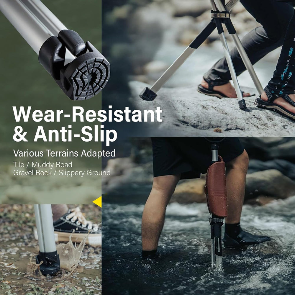 STEP2GOLD Ta-Da Chair Series 2- Portable Walking Stick, Cane with Seat, Folda...