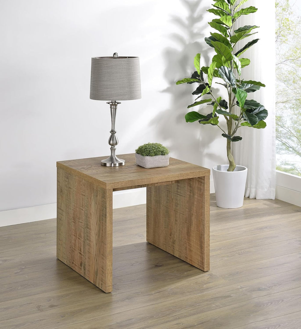 Coaster Home Furnishings - Canoga - Wood - End Table with Square Flat Top, U-...