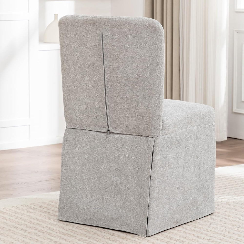 cinkehome Upholstered Dining Chairs Set of 4, Modern Kitchen Chairs with Padd...