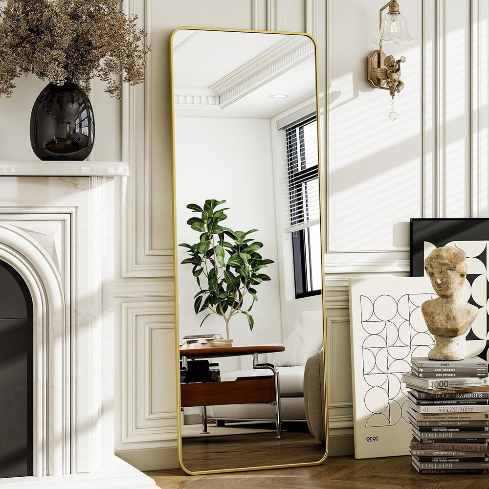 HARRITPURE 56"x21" Full Length Mirror, Rectangle Floor Mirror with ...