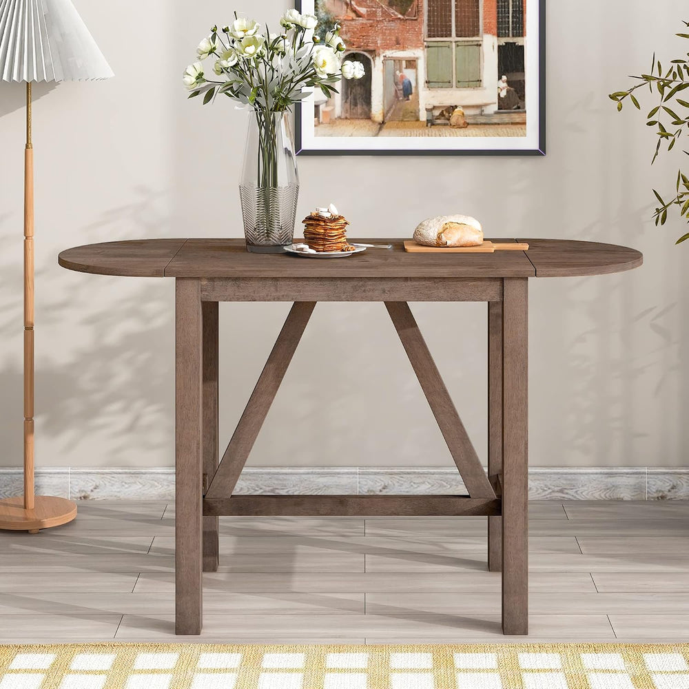 Harper & Bright Designs 3 Piece Counter Height Kitchen Dining Set with Dr...