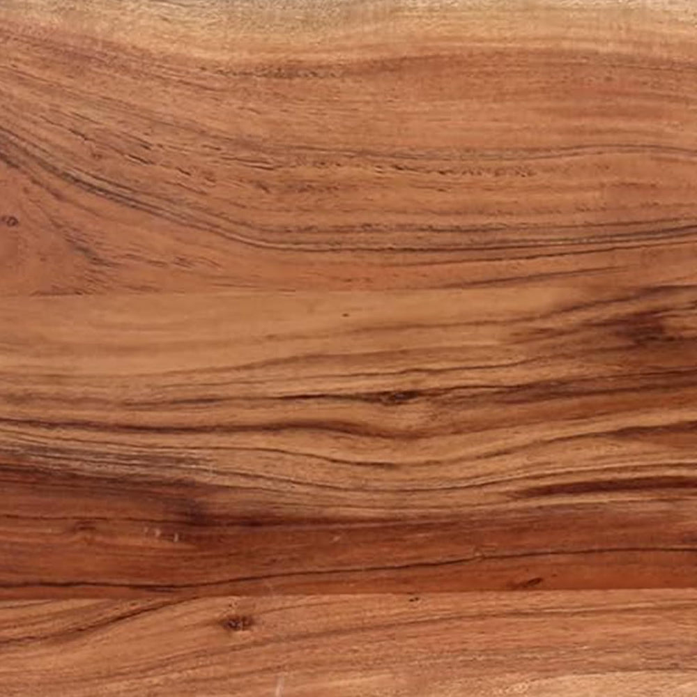 Alaterre Furniture Live Edge Wood Bench with Hairpin Metal Legs - Industrial ...