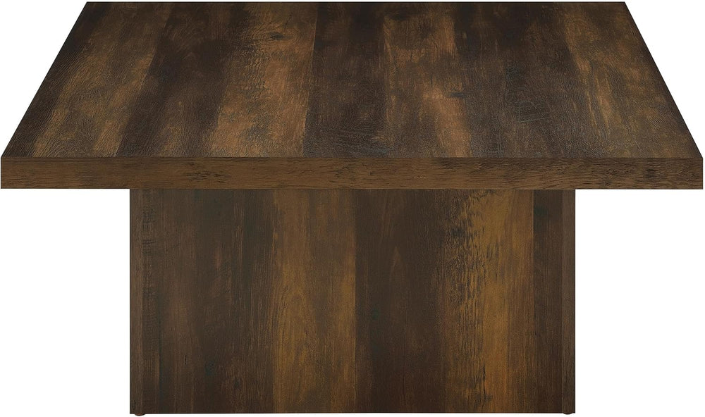 Coaster Home Furnishings - Devar - Wood - Square Coffee Table with Pedestal B...
