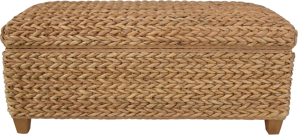 Coaster Home Furnishings - Laughton - Banana Leaf - Storage Bench with Lift-T...
