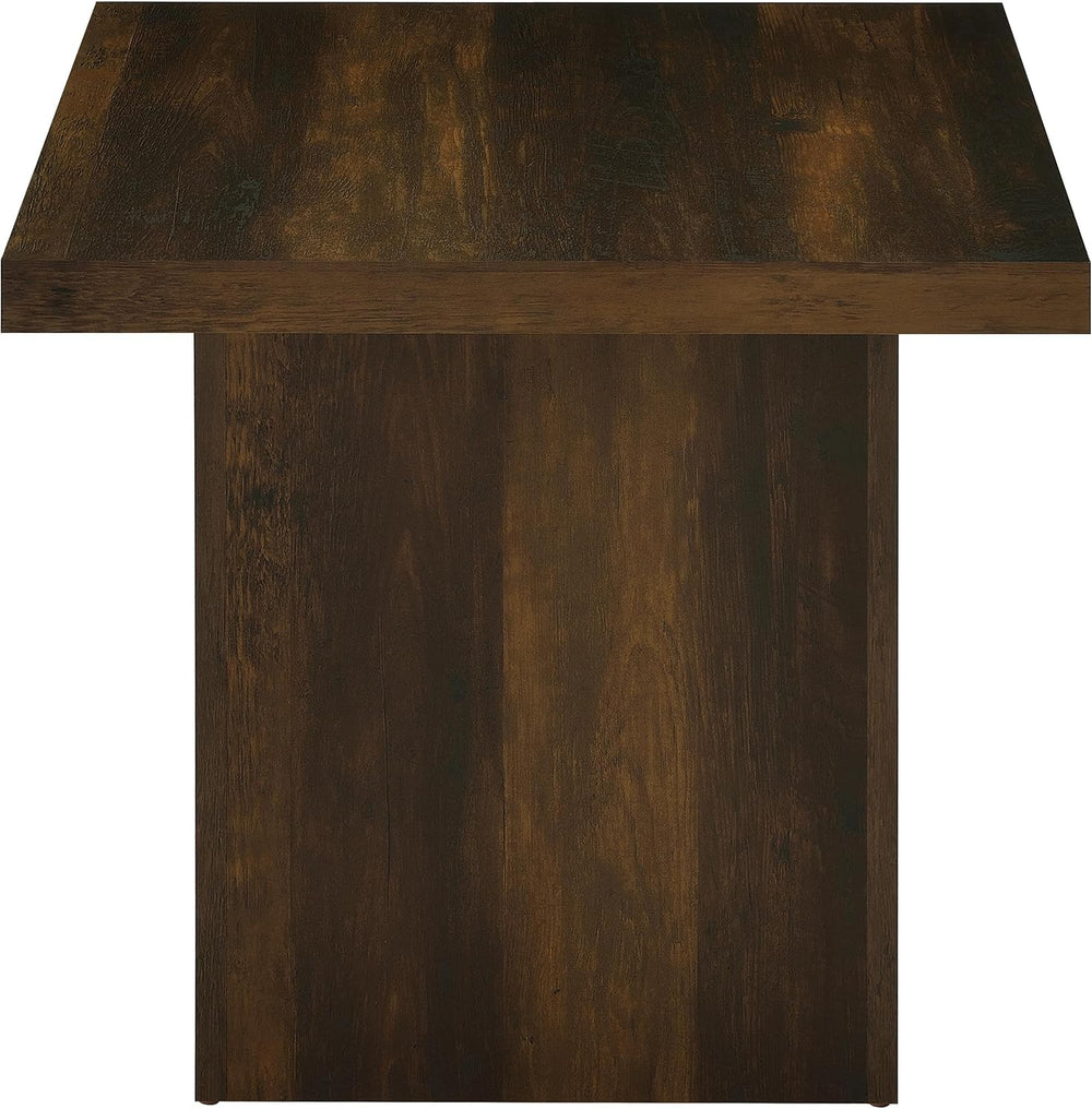 Coaster Home Furnishings - Devar - Wood - Square End Table with Thick Top, Pl...