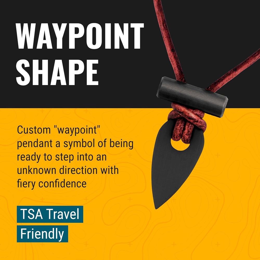 Wazoo Gear Spark Necklace™ Wearable Ferro Rod Firestarter