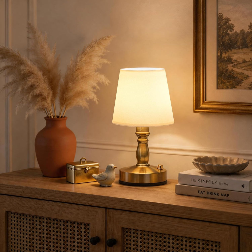 EppieBasic Small Cordless Lamp Rechargeable: Fast Charging, Battery-Powered