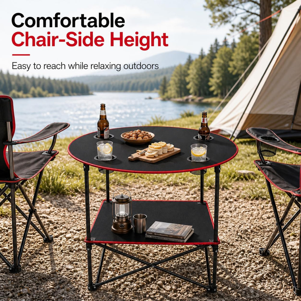Portable Camping Table Folding Picnic Tables Lightweight Folding Table Waterp...