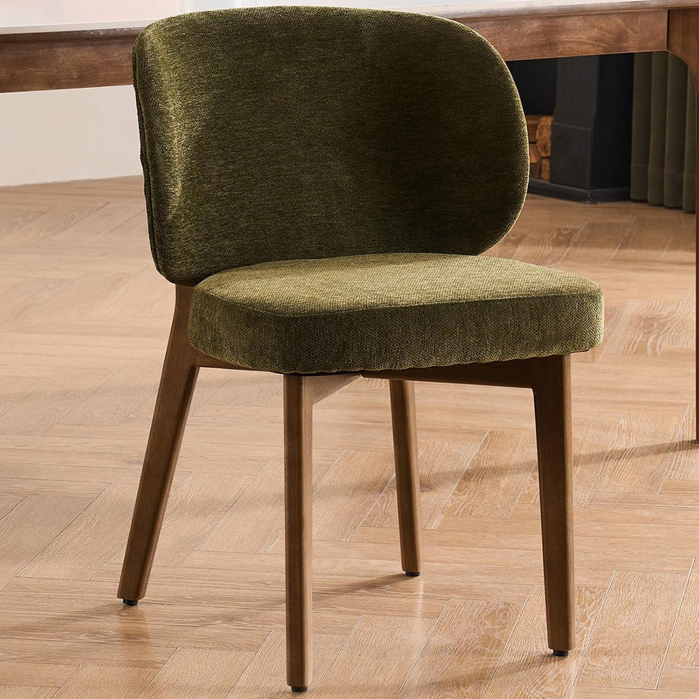 YOUNUOKE Single Dining Chair Modern Dining Room Chair Green