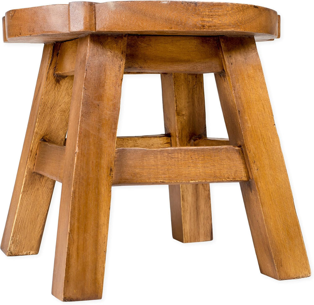 Sea Island Imports Cardinal Design Hand Carved Acacia Hardwood Decorative Sho...