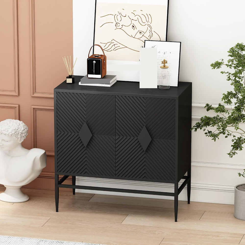 Modern Storage Cabinet, Accent Cabinet for Living Dining Room Entryway,for Ki...