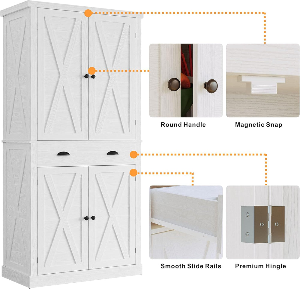 IRONCK Storage Cabinet with Drawers and Doors for Living Room and Entryway | ...