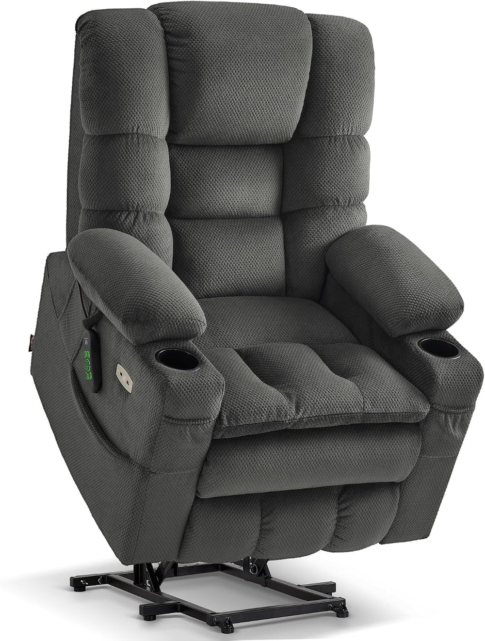 MCombo Triple Motor Lay Flat Power Lift Recliner Chair for Tall Elderly, Infi...