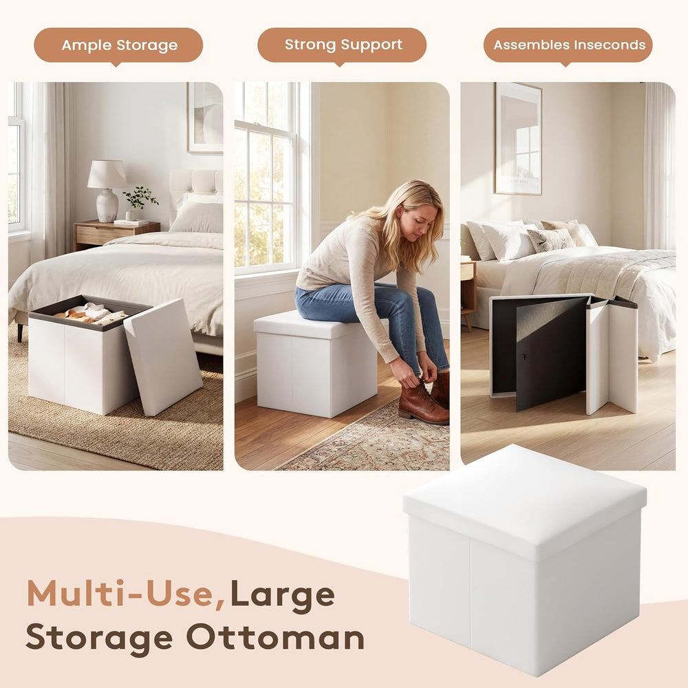 LIVELYGLOW 24" White Small Vanity Set with Lighted Mirror & Storage ...