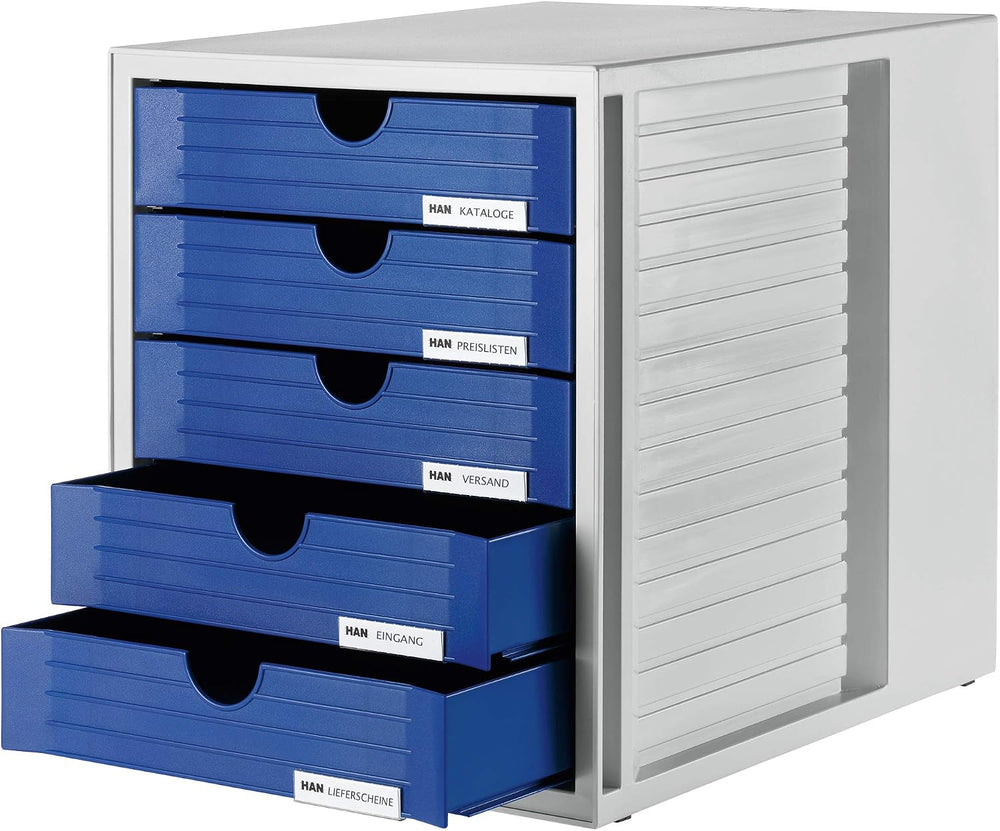 HAN 1450-14, SYSTEMBOX drawer set. Innovative, attractive design with 5 close...