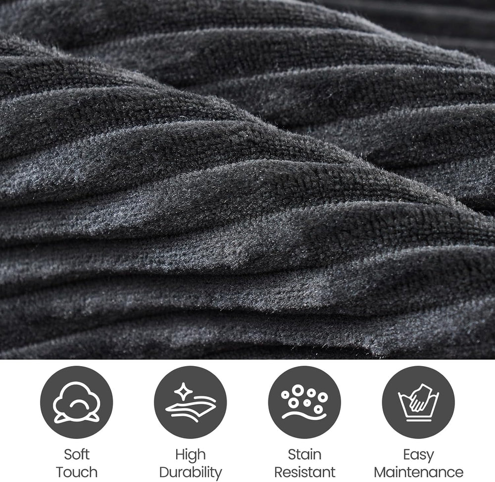 Bean Bag Chairs, 3FT Bean Bag with Memory Foam Filling, Removable and Washabl...