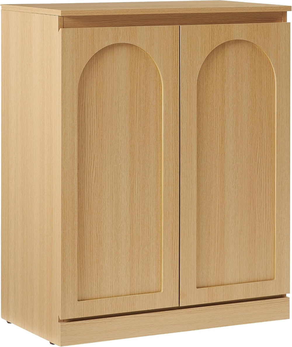Crosley Furniture Marco Modern Kitchen Pantry Storage Cabinet with Shelves, D...