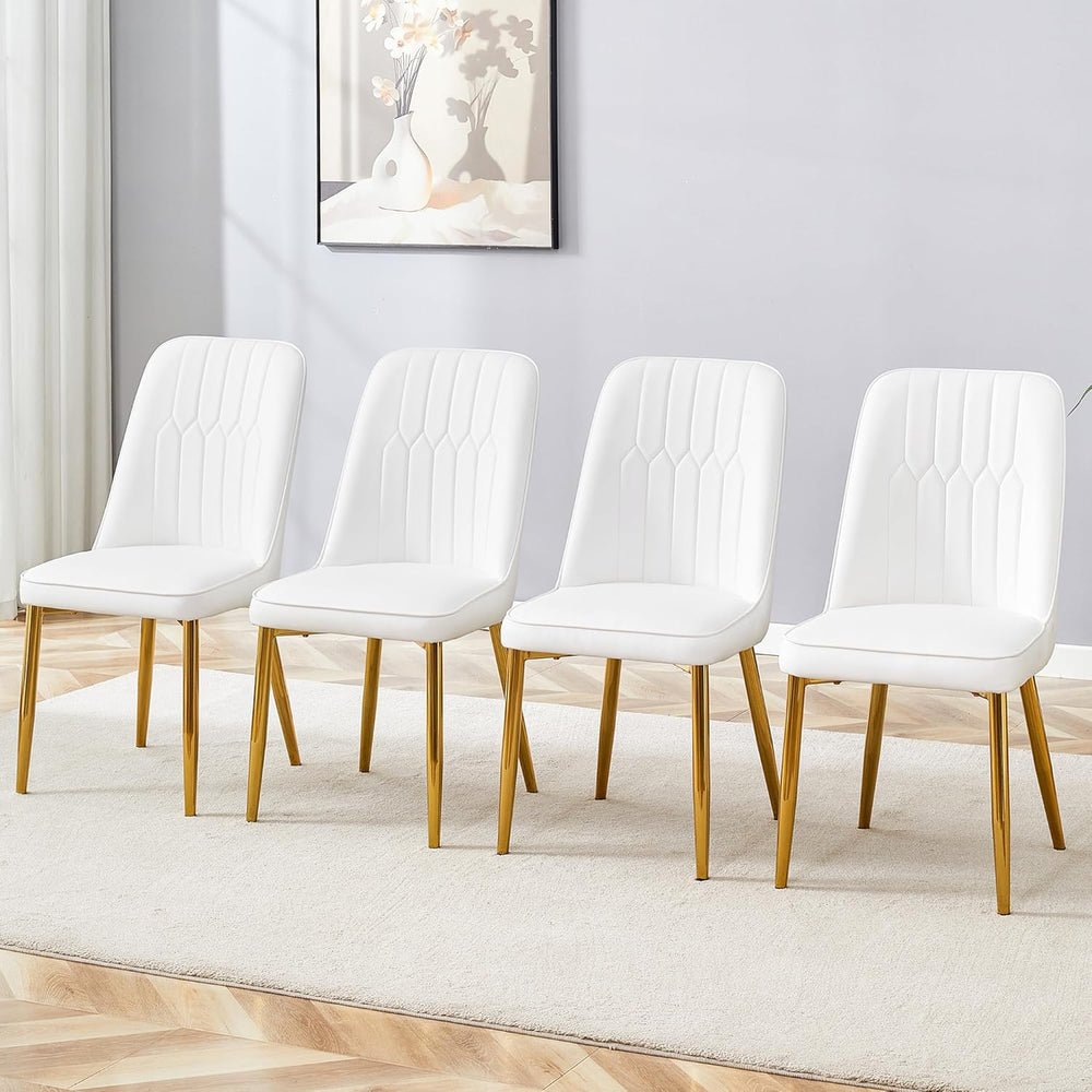 Modern Dining Chairs Set of 4,Upholstered Dining Room Chairs,Kitchen Chairs w...