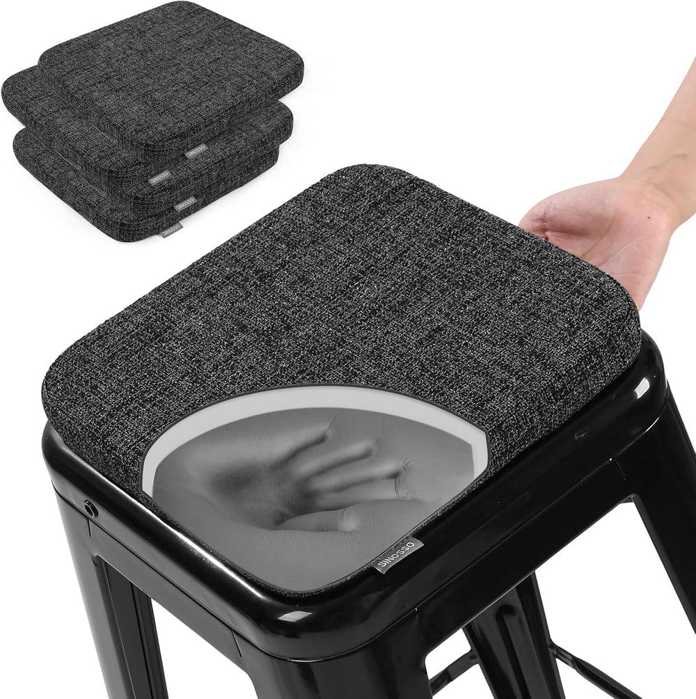 SINOSSO Magnetic Chair Pads for Metal Chairs Non-Slip, 11" Square Memory...