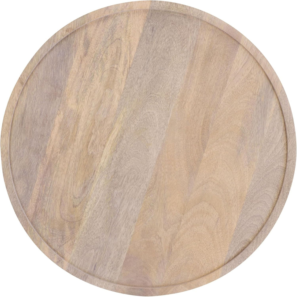 SAFAVIEH Home Collection - Javier Accent Table with Whitewashed Solid Wood Fi...