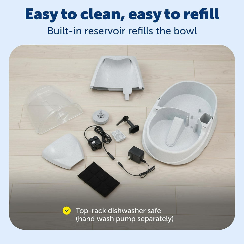 PetSafe Drinkwell Platinum Cat & Dog Water Fountain + 12 Carbon Filters
