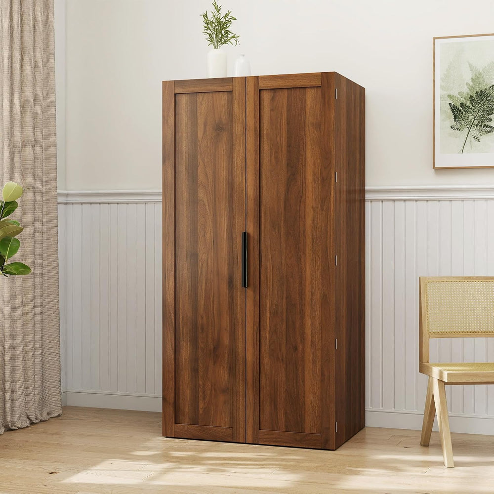62.8" Tall Freestanding Kitchen Pantry Cabinet Farmhouse Buffet Cupboard...