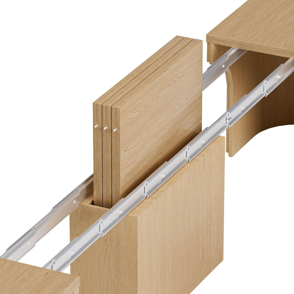 40" to 98" Extendable Dining Bench for Dining Room Furniture | Mode...
