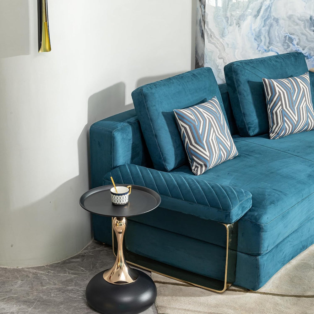 End Tables, Small Round Side Table Corner Drink Tables Small Coffee Table Coc...