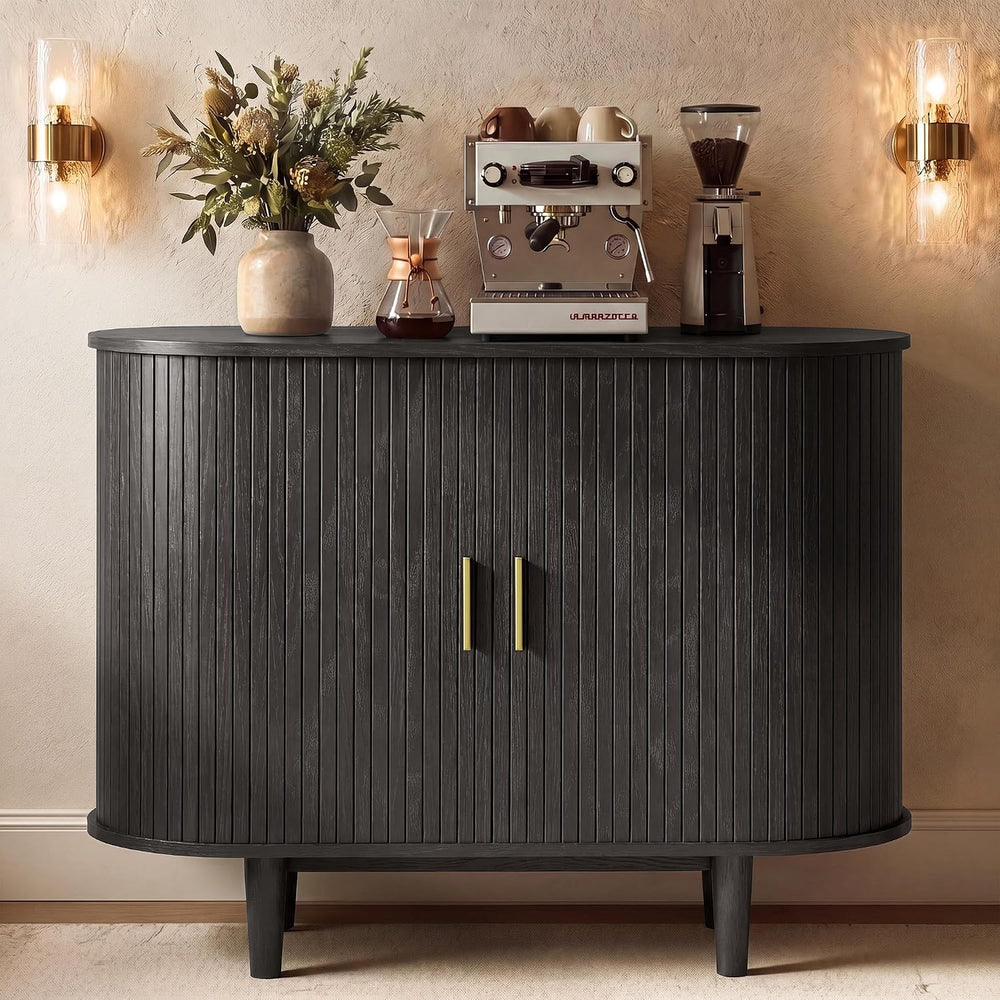 VASAGLE Storage Cabinet, Sideboard with Adjustable Shelves