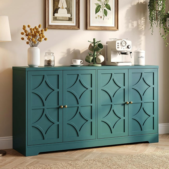 RoyalCraft Sideboard Buffet Cabinet with Storage, Kitchen Coffee Bar