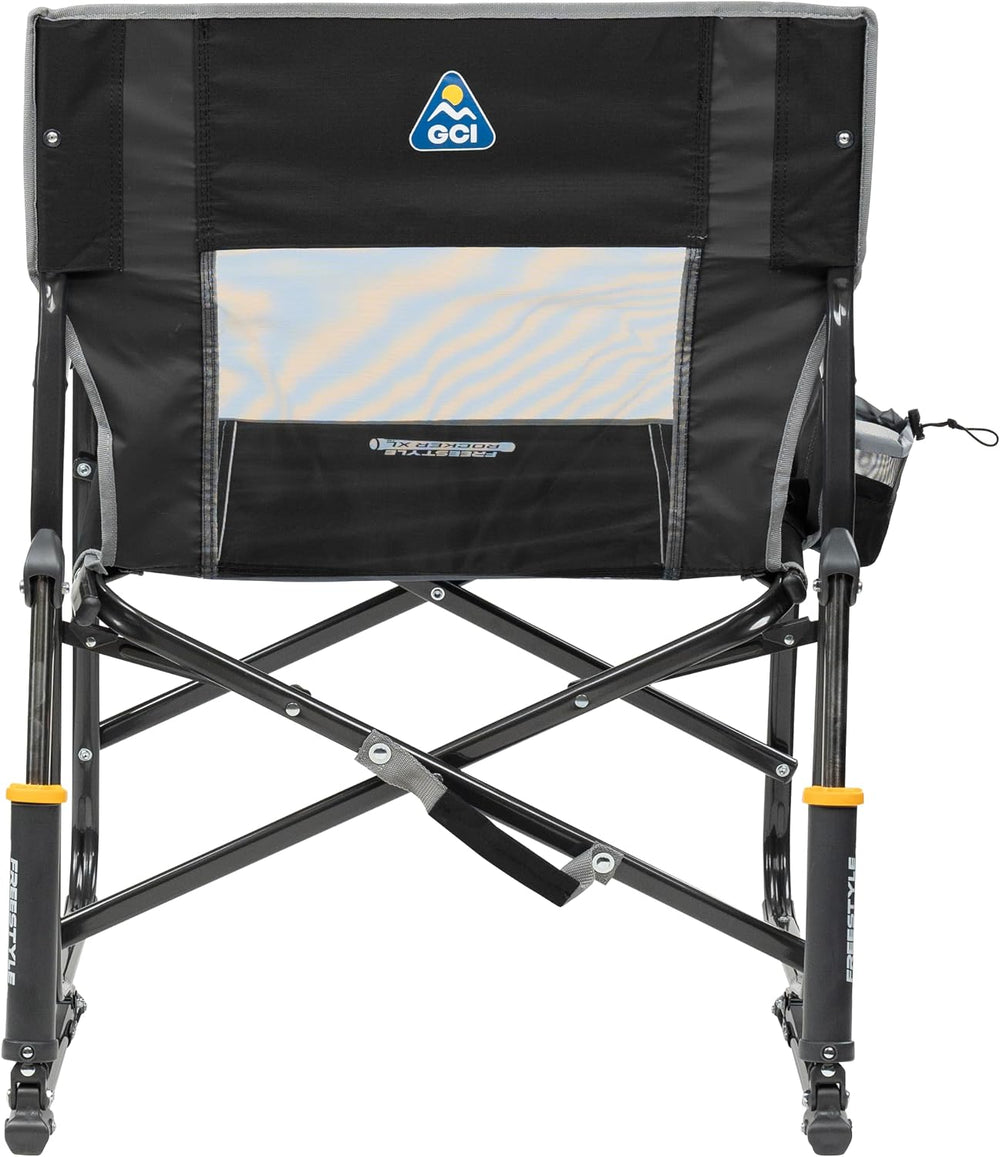 GCI Outdoor Freestyle Rocker XL Camping Chair - Black