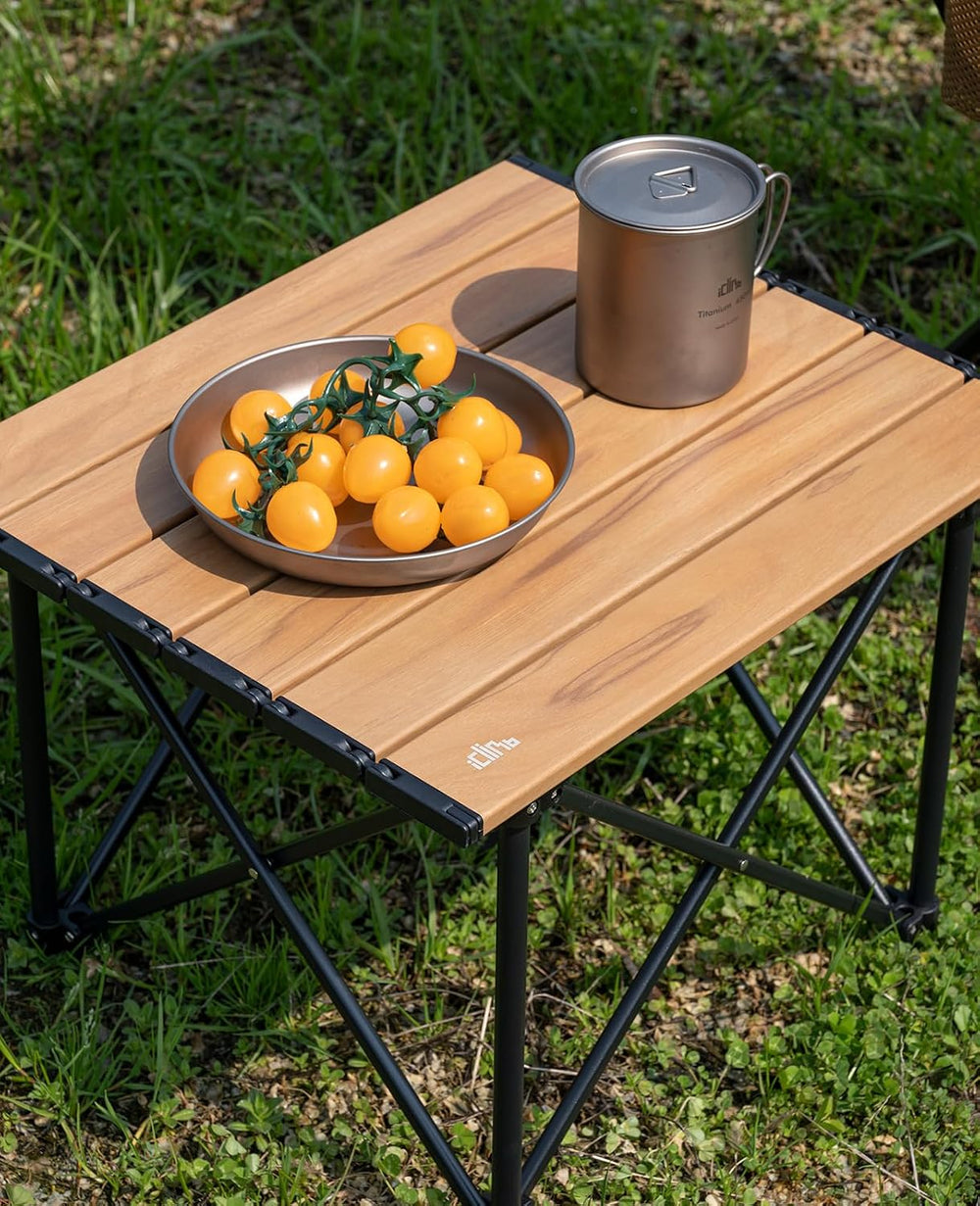 iClimb Ultralight Compact Camping Folding Table (Reinforced Nature - S)