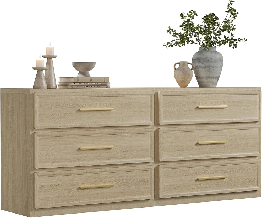 SICOTAS Oversized Night Stand Set 2 for Bedroom 3 Drawer Bedsideside Table | ...