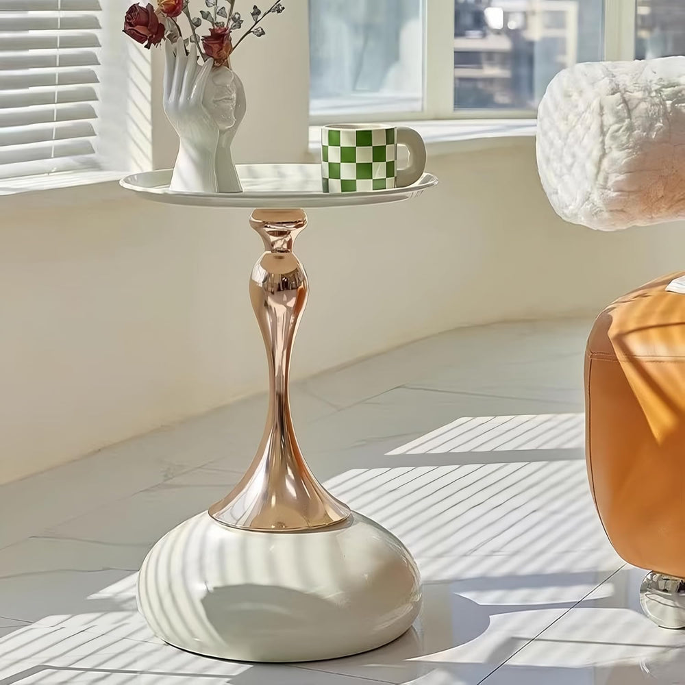 Coffee Table Living Room Metal Moving knickknacks Bedroom nightstand Sofa Sid...