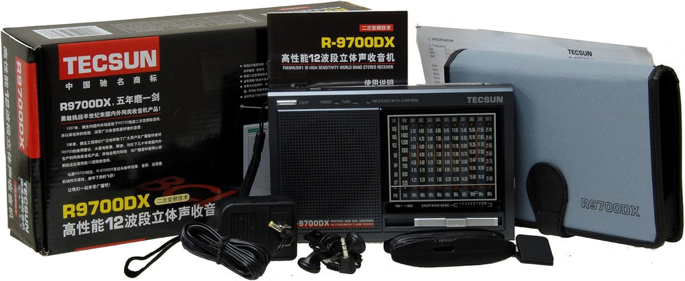 Tecsun R9700DX 12-Band Dual Conversion AM/FM Shortwave Radio