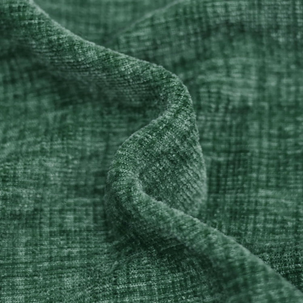 CaliTime Decorative Couch Throw Pillow Covers 24 X 24 Inches Dark Green
