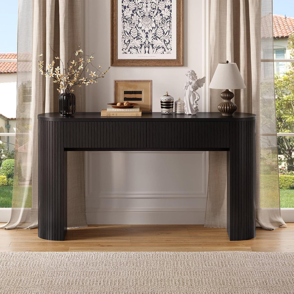 ONBRILL 55 Inch Console Table with 2 Drawers, Entryway Tables with Storage | ...