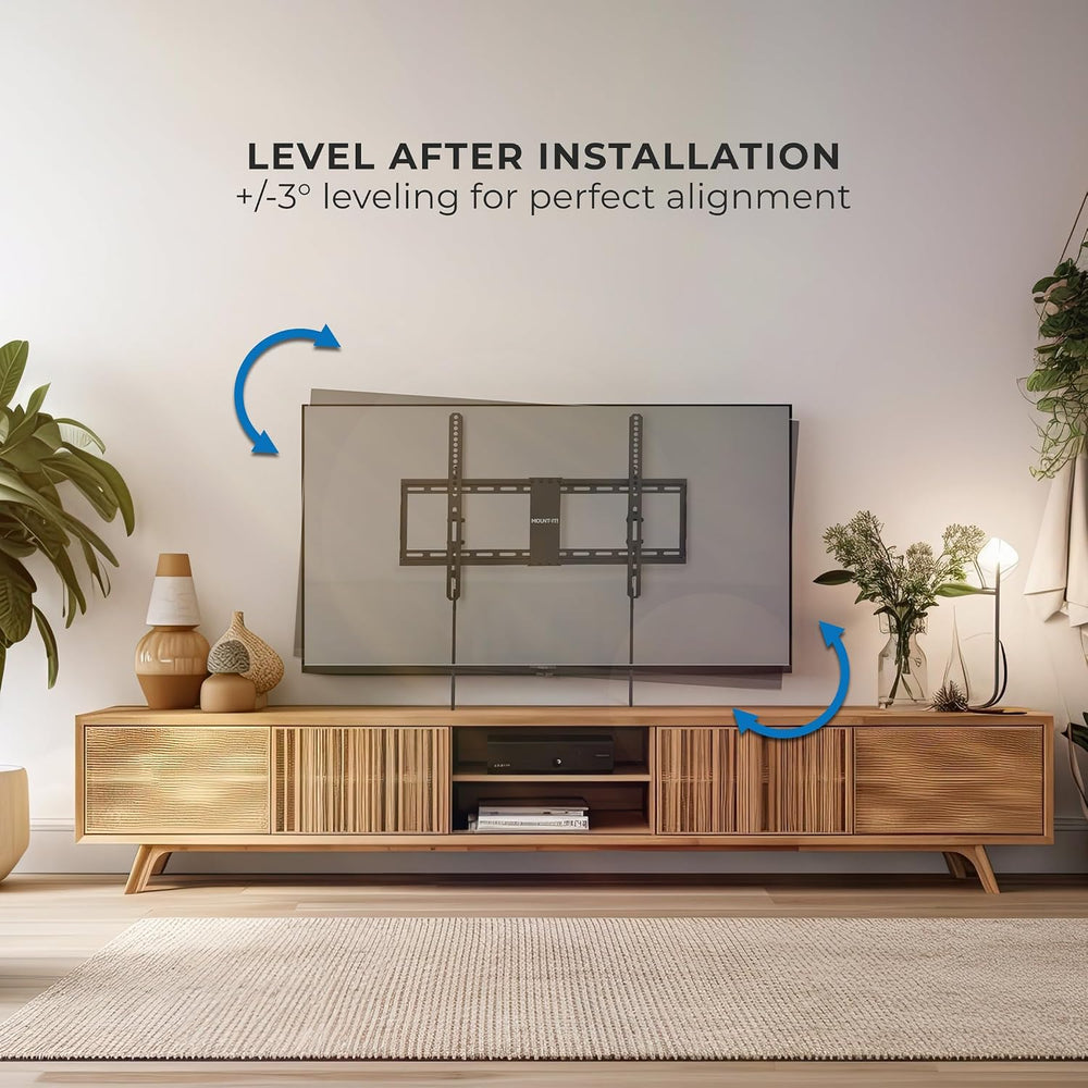 Mount-It! Tilting TV Wall Mount Bracket for 42-80 Inch TVs | Universal TV Mou...