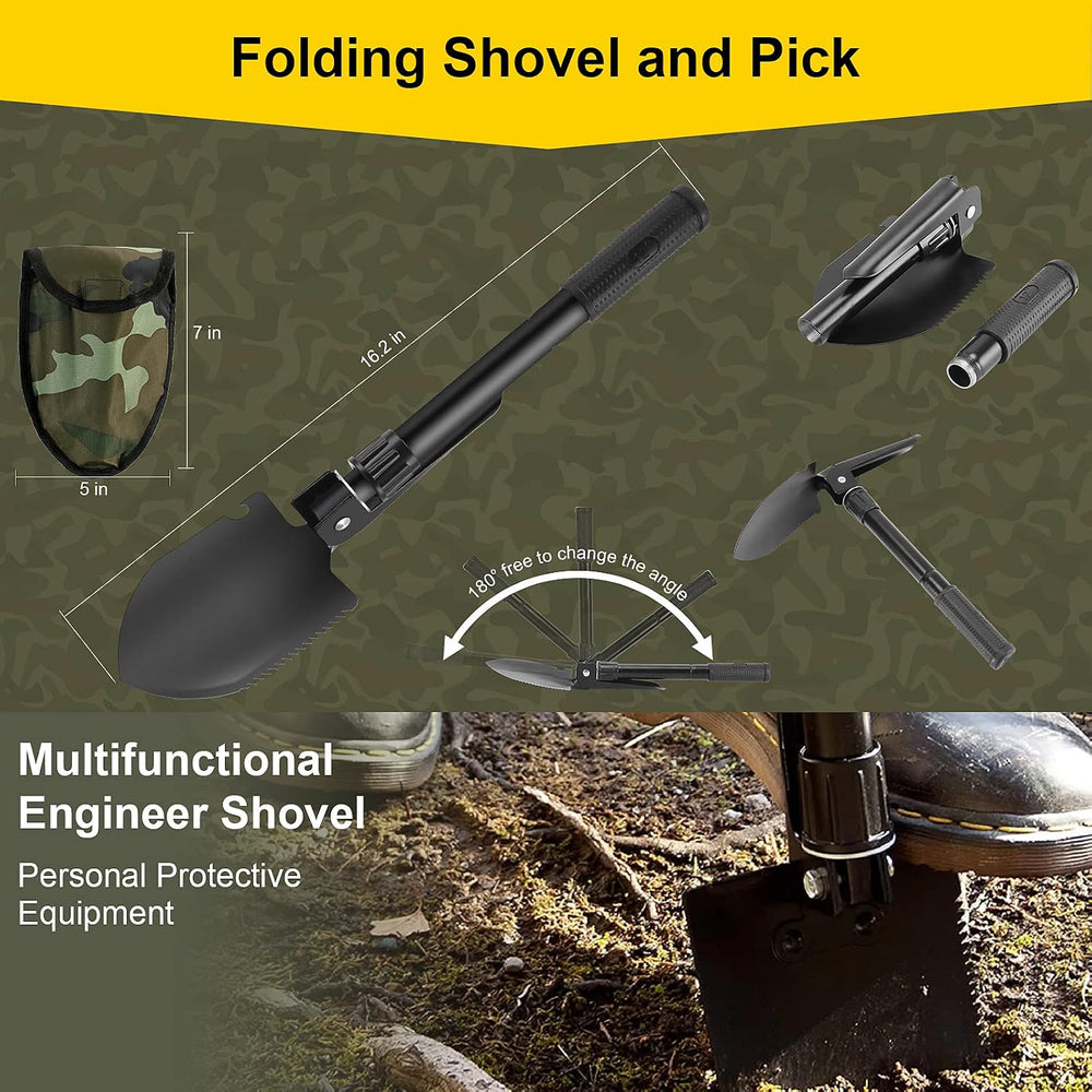 Survival First Aid Kit, 248PCS Survival Tools Camping Essentials Tactical Gea...