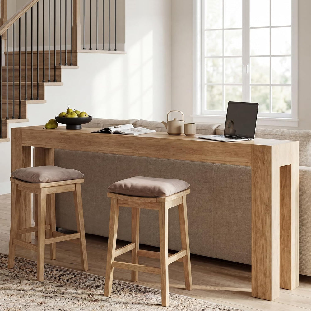 86.75" Extra Long Console Table for Entryway, Narrow Entryway Table | 11...