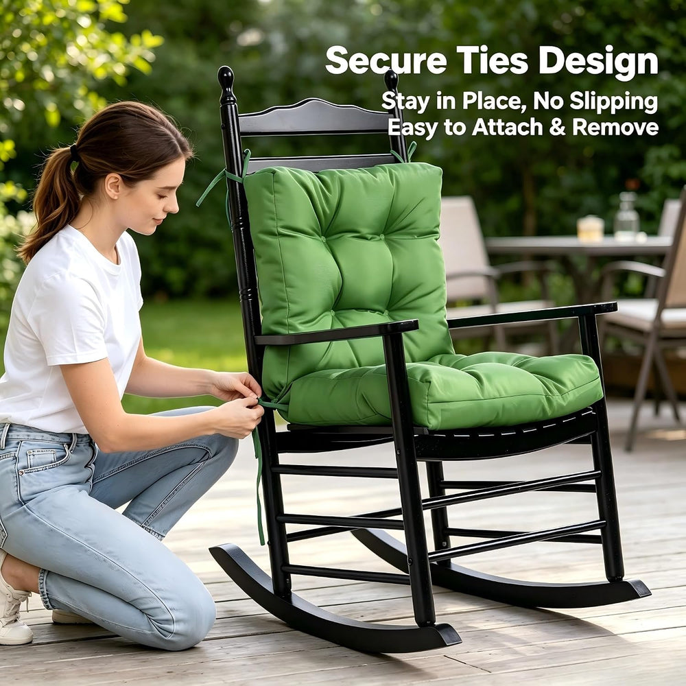 QILLOWAY Outdoor Chair Cushion for Patio Furniture, Waterproof Patio Cushions...
