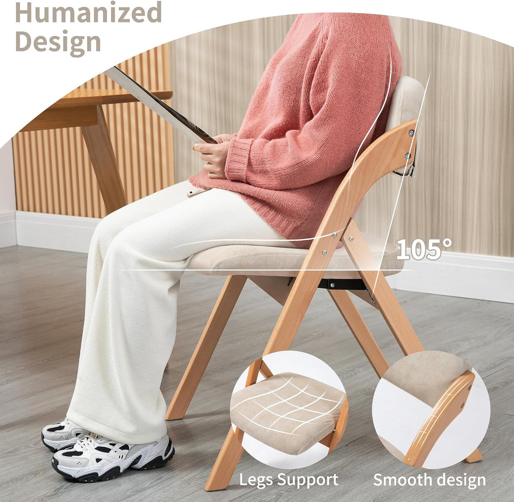 Folding Chairs with Padded Seats