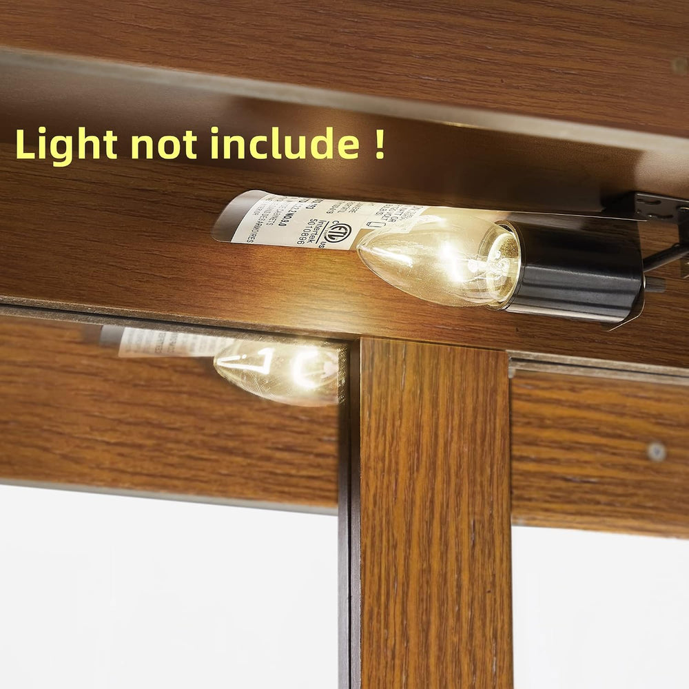 Lighted Curio Cabinet, Modern Floor Standing Glass Curio Cabinet Display Case...