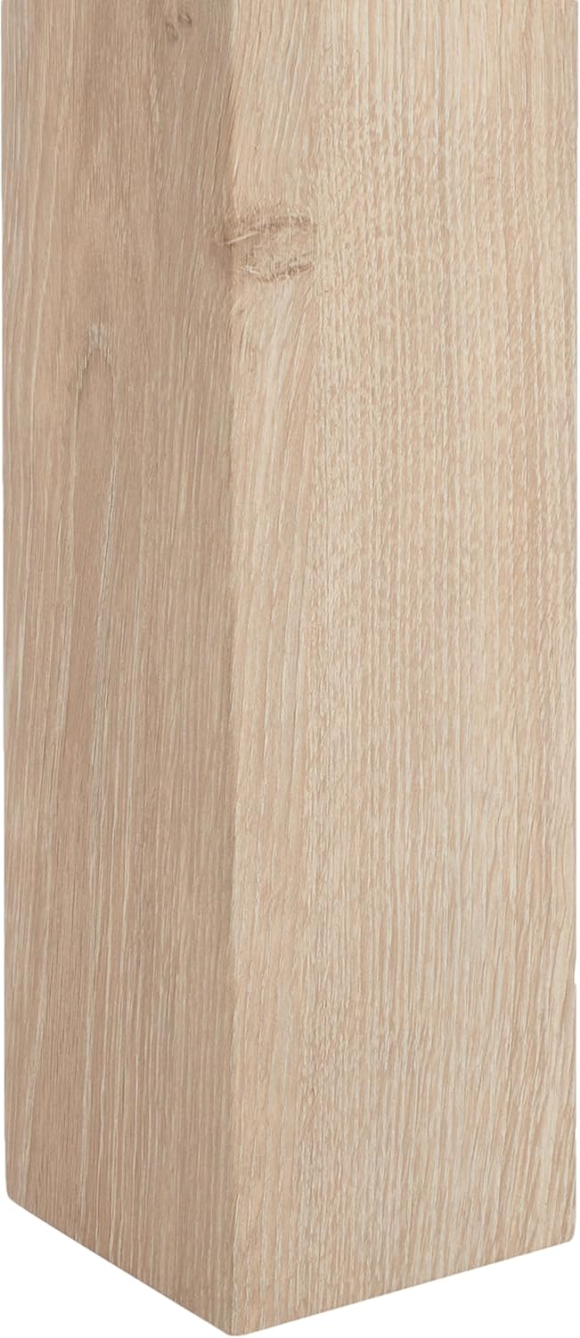 SAFAVIEH Home Collection Coromio Light Grey/Natural End Table for Living Room...