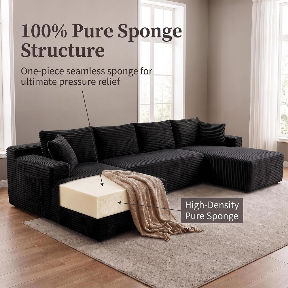 Boneless Couch Modular Sectional Sofa Cloud Couch
