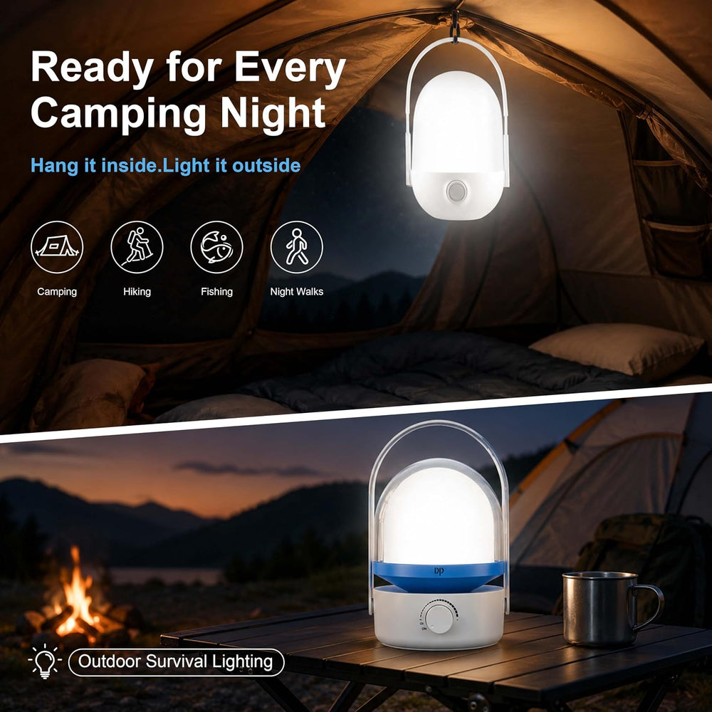LED Lanterns for Power Outages 4Pack, Dimmable Rechargeable Lights, Portable ...