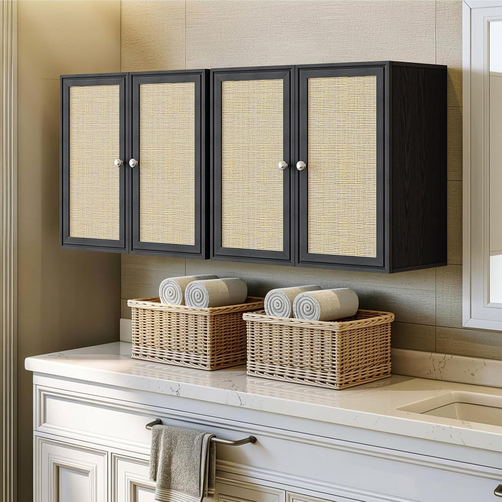Laundry Room Cabinets with Lights, 24INCH Bathroom Cabinets Wall Mounted with...